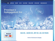 Tablet Screenshot of freemansice.com